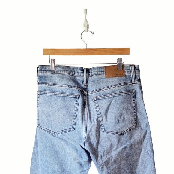 Madewell SLIM Selvedge Jeans Welton Light Wash Sz 33 30 NWT NG300 - Picture 10 of 16